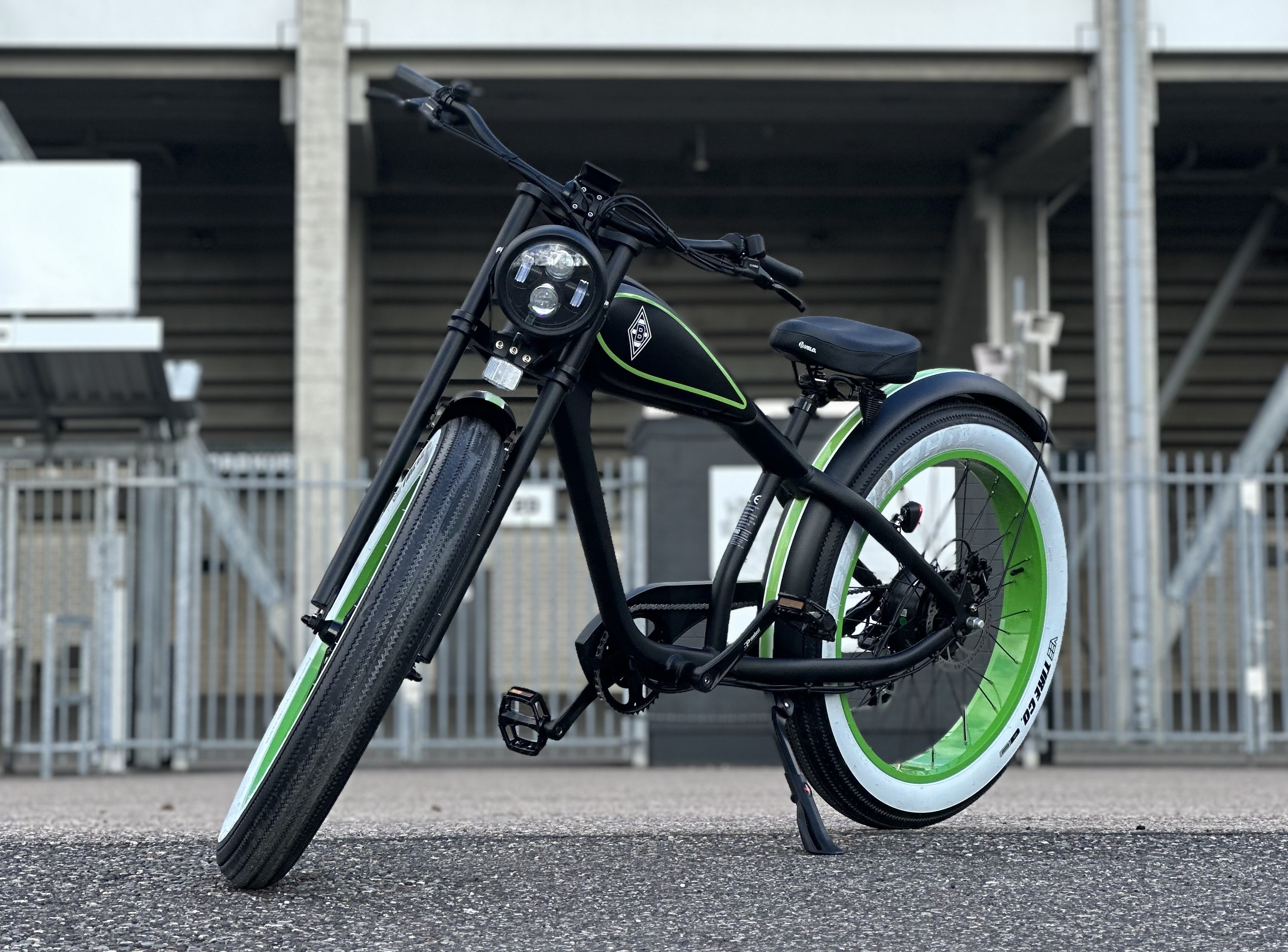 BMG VFL 1900 MAX BorussiaBike E-Coffeecruiser E-Bike 26" 756Wh -80km Fatbike