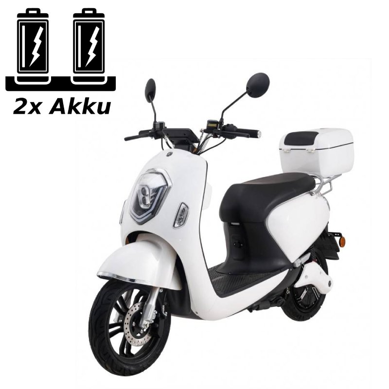 Futura Elettrico 2.0 2xAkku Li-Io 25kmh|45kmh/3kW/2x20Ah E-Roller
