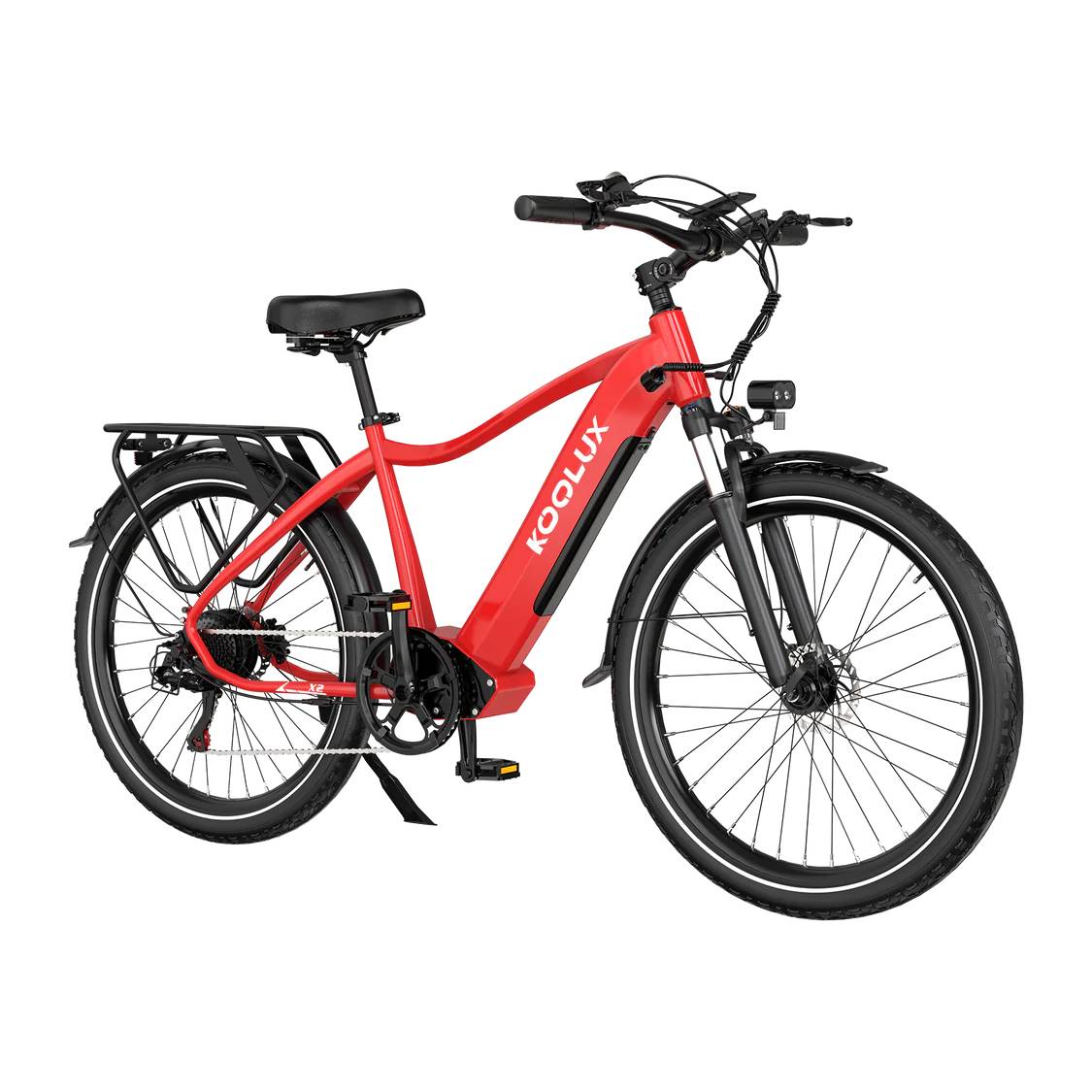 Koolux X3 Commuter E-Bike GR|RT|SW 26" 648Wh/120kg 85km Citybike