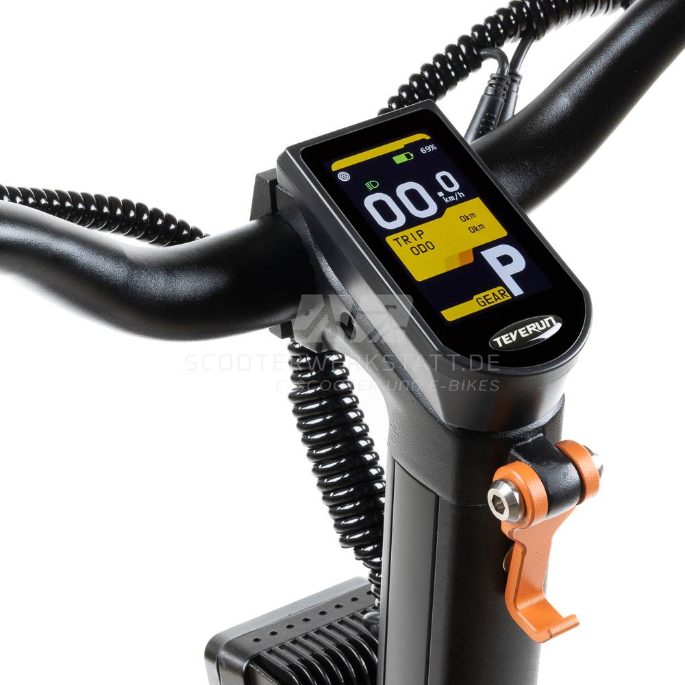 Teverun Blade GT II 35 AH SW 85kmh 120km 2x1600W 5000W E-Scooter