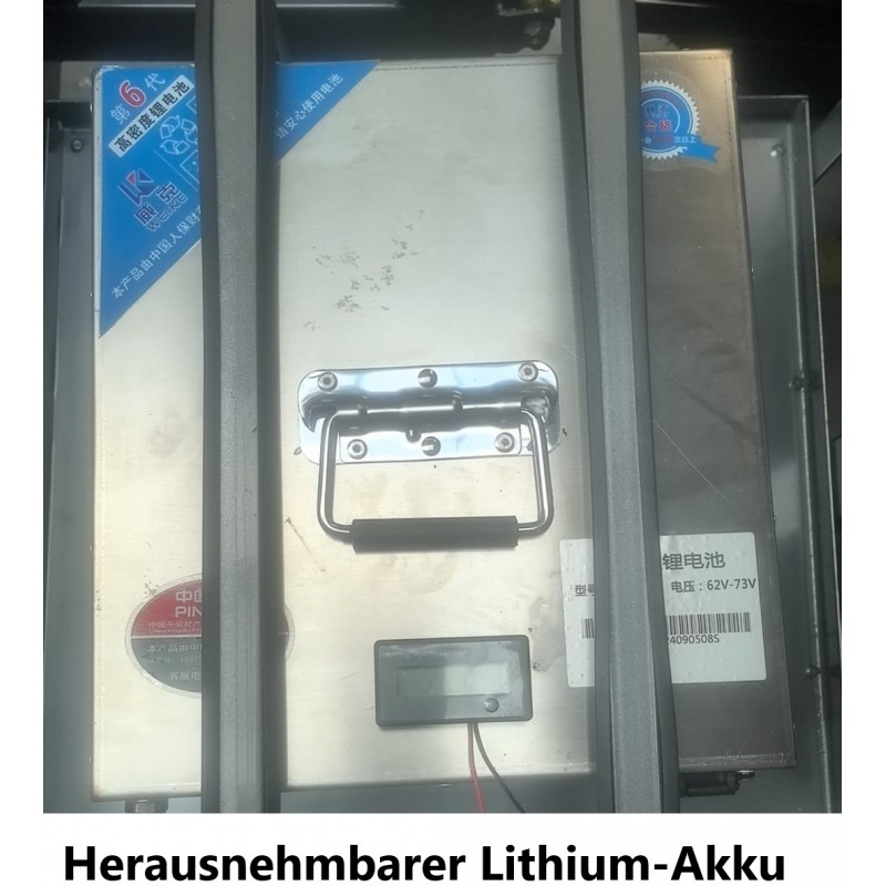 Futura Cargo Cruiser Dach LI Li-Io 25kmh/1500W/60Ah GR E-Roller