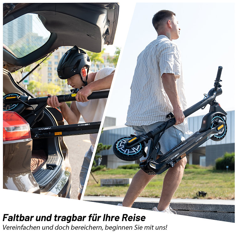 Mega Motion M5-HB15 ABE SW 19kmh 35km 350W 100kg E-Scooter ABE