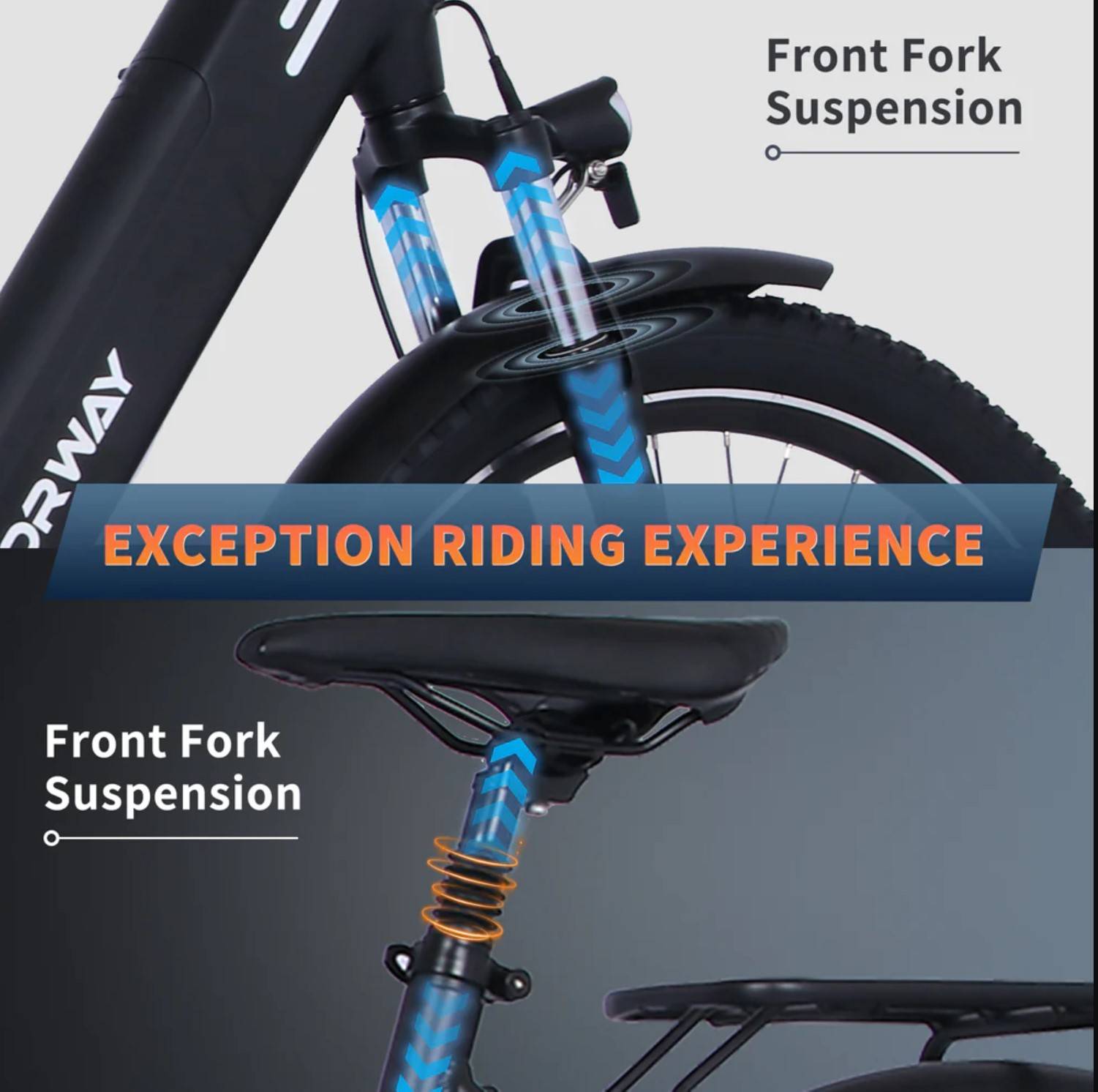 Colorway BK18 E-Bike WS 28" 36V/540Wh/120kg 90km Trekkingbike