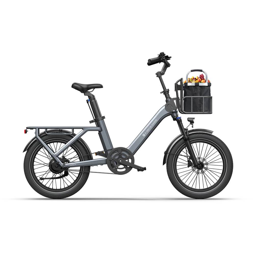 ADO Air One Pro E-Bike GR 20" 37V/10Ah/370Wh/150kg 100k Lastenrad