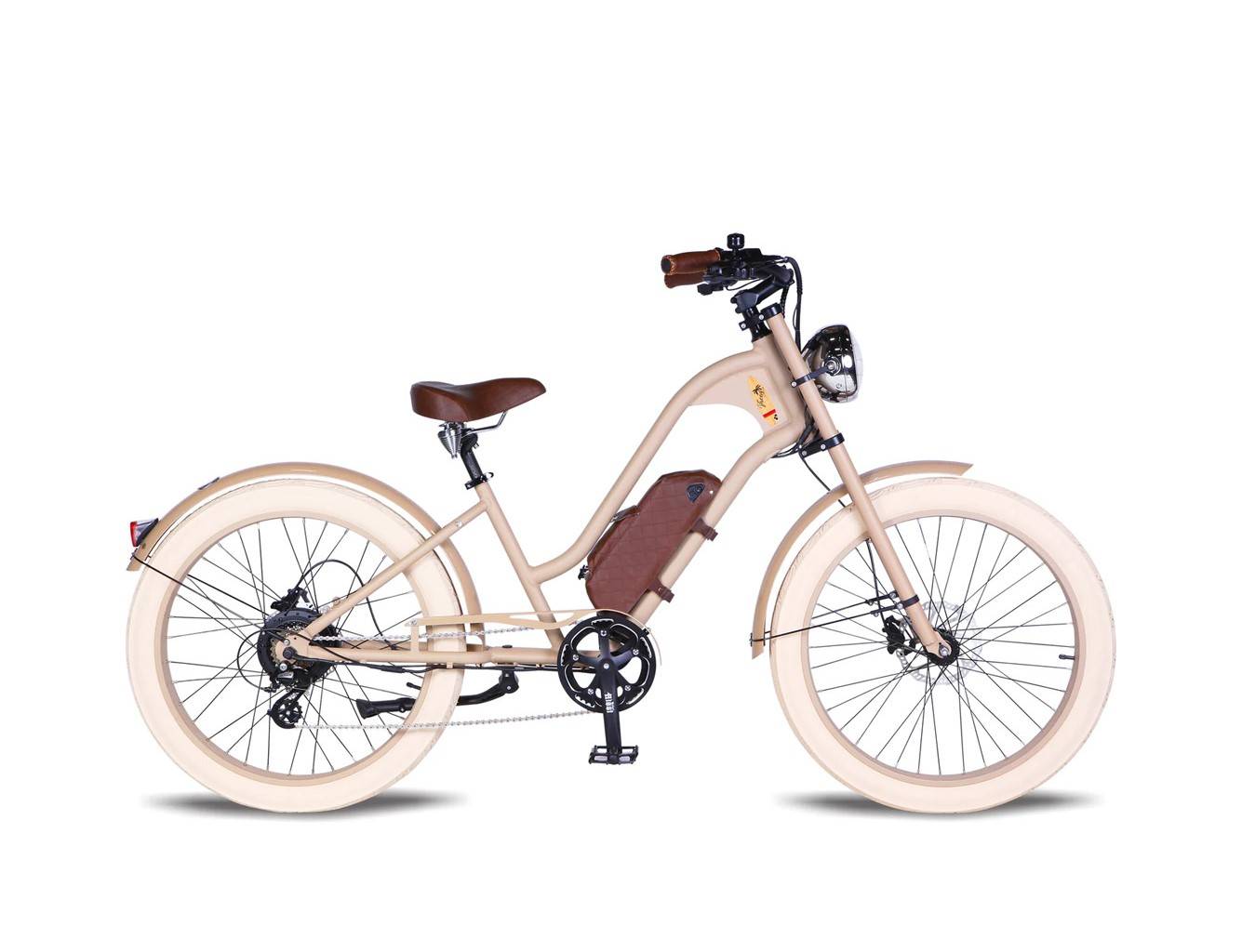MC E-BIKE Vacay Lady E-Bike BE|GR|SW 26" 675Wh 80km Retro E-Bike