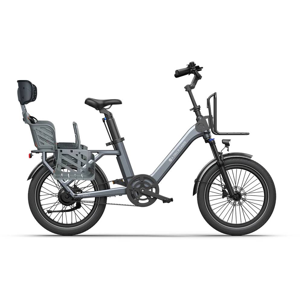 ADO Air One Pro E-Bike GR 20" 37V/10Ah/370Wh/150kg 100k Lastenrad