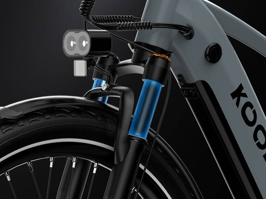 Koolux X3 Commuter E-Bike SW 26" 48V/648Wh/120kg 85km Citybike