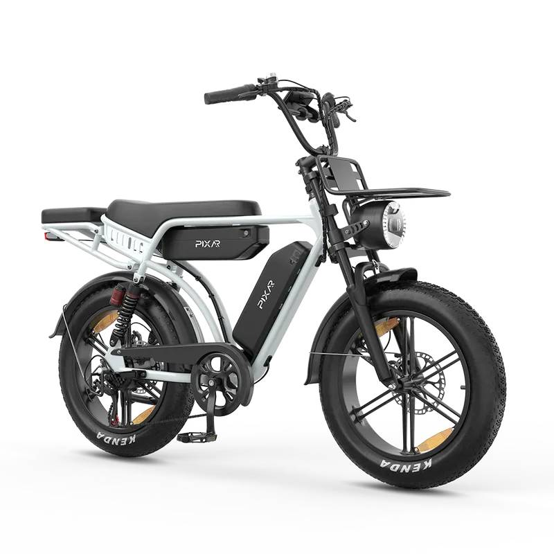 PIXAR M9 Retro E-Bike GR 20" 2x48V/2x840Wh/350kg 240km Mopedbike